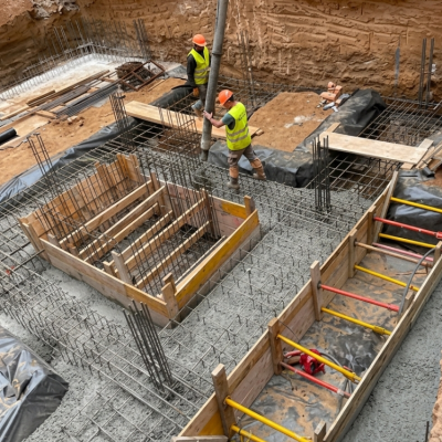 Construcción de cuatro viviendas en Barcelona