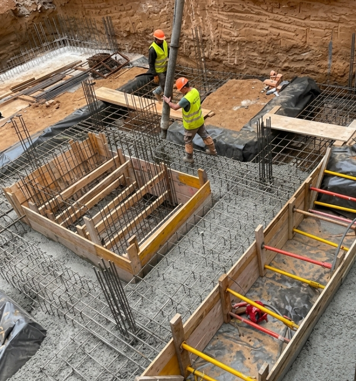 Construcción de cuatro viviendas en Barcelona